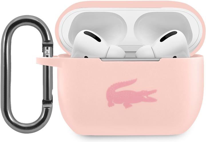 Actual product image Lacoste Airpods Pro Liquid Silicone Glossy Printing Logo Case (Headphone bag)