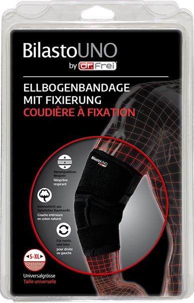Bilasto Uno Bandage du coude avec fixation (Taille unique)