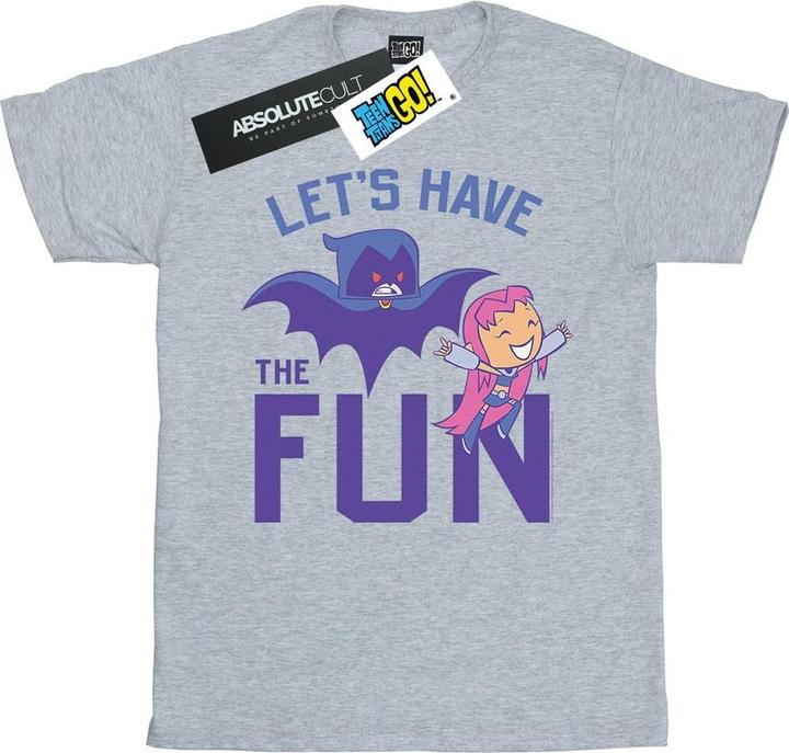 Immagine prodotto Teen Titans Go Let's Have The Fun Maglietta Ragazze (152, 158)