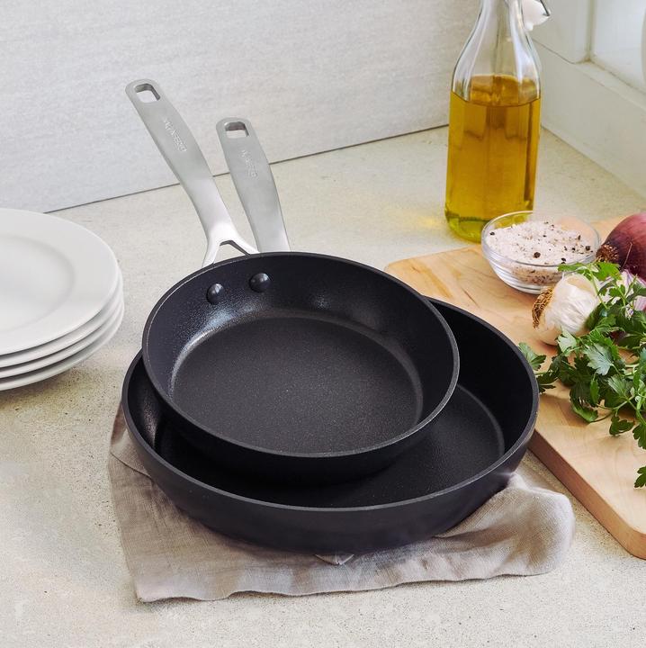 Actual product image Greenpan Copenhagen 2-delige Pannenset met keramische antikleeflaag 20/28cm (28 cm, Saucepan, Aluminium)