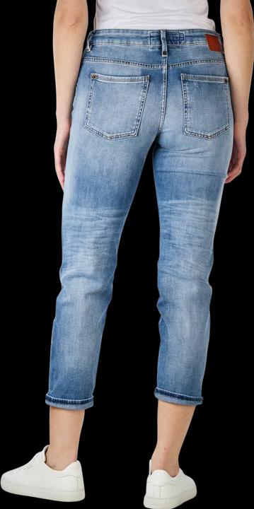 Actual product image Drykorn Low Waist Like Jeans Relaxed Carrot Fit Blue (W27/L32)