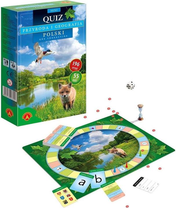 Actual product image Alexander Mini quiz przyroda i geografia Polski 05257