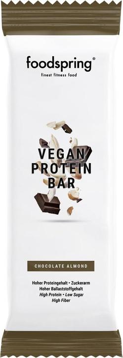 Produktbild Foodspring Vegan Protein Bar (Schokolade, Mandeln, 1 Stk., 60 g)