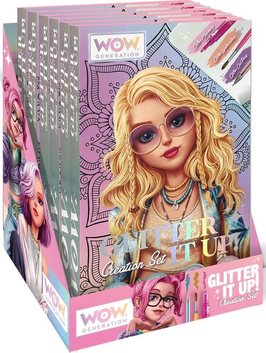 Actual product image WOW Mandala Art Set Glitter it up!
