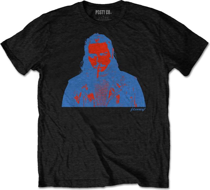 Produktbild Post Malone Red & Blue Photo (M)