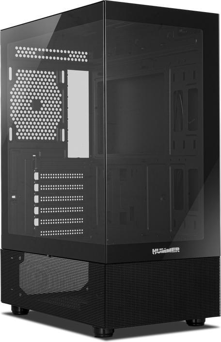Actual product image Nox Torre Atx Hummer Vision Negro (ATX, mATX)