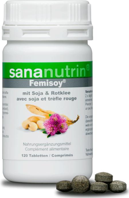 Actual product image Sananutrin Femisoy (120 Piece, Pills, 60 g)