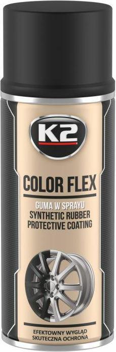Produktbild GCS Color Flex Gummispray - Mattschwarz 400Ml