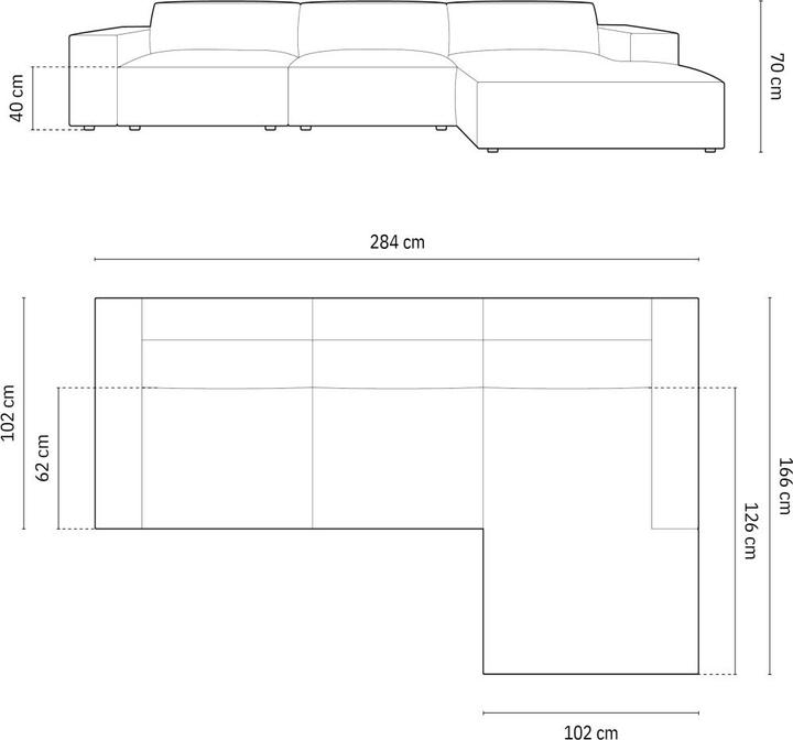 Produktbild Micadoni Jodie (Ecksofa)