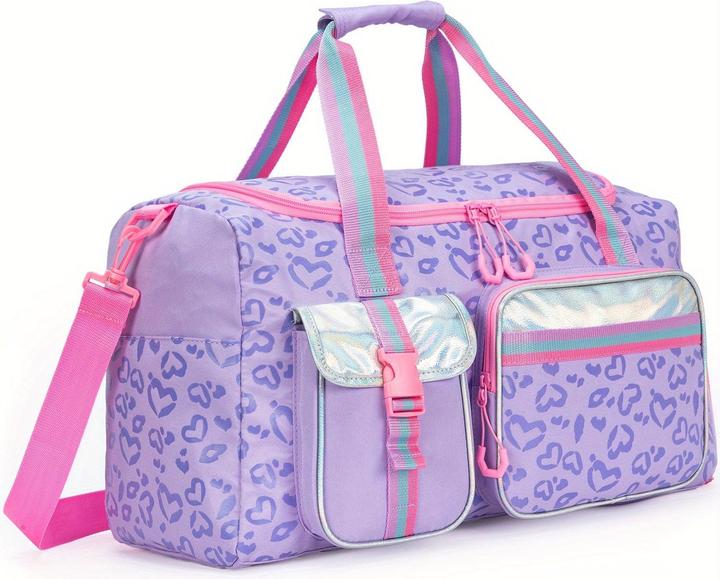 Immagine prodotto Only-Bags.Store Schicker Seesack mit Schuhfach und Nassfach - strapazierfähige, leichte Nylon-Turn- und Reisetasche