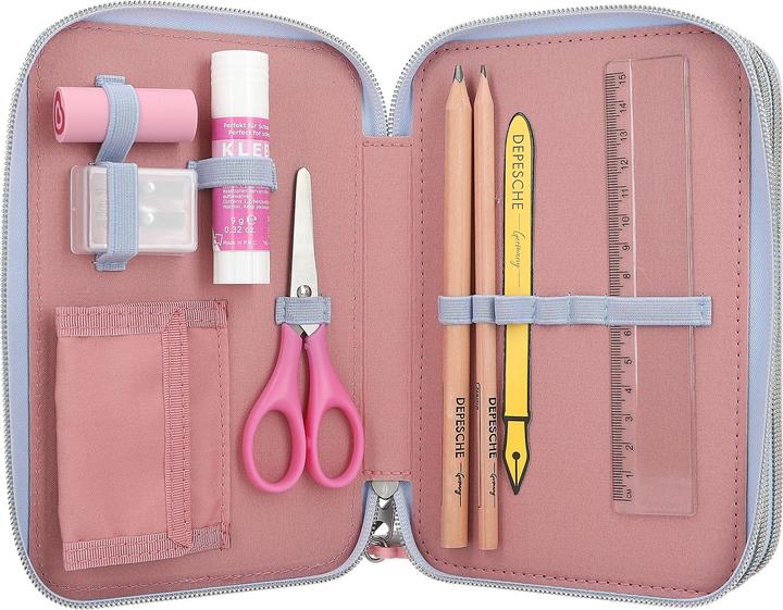 Immagine prodotto Magni Depesche TOPModel astuccio per matite TEAM TEDDY a 3 scomparti con ciondolo a forma di orsetto blu