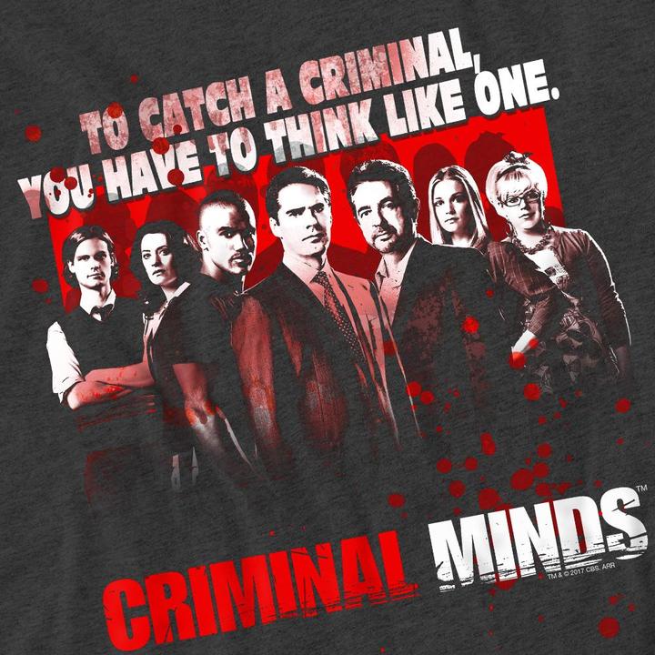 Image du produit Criminal Minds - T-shirt THINK LIKE ONE - Adulte (L)
