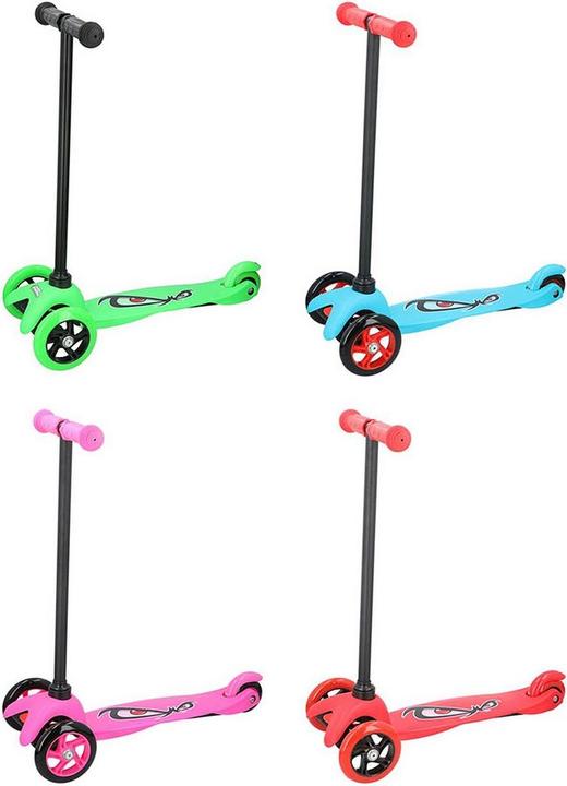 Actual product image No Fear Kids scooter with 3 wheels