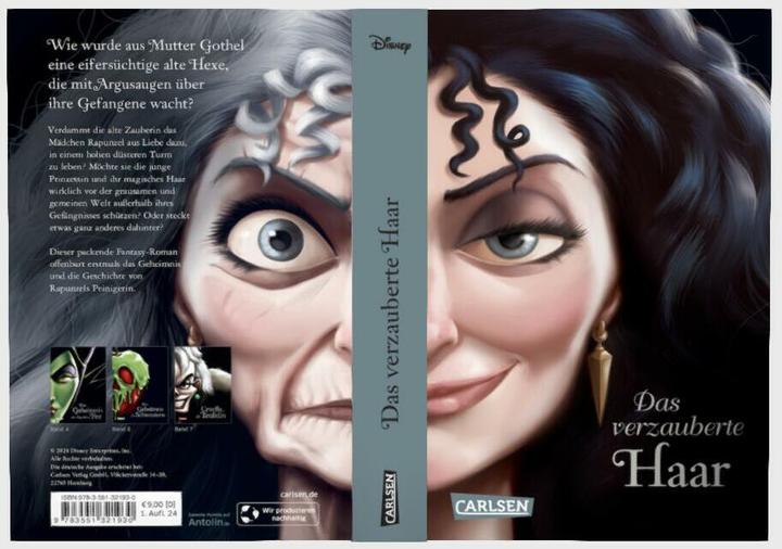Produktbild Disney Villains 5: Das verzauberte Haar (Serena Valentino, Walt Disney, Deutsch)