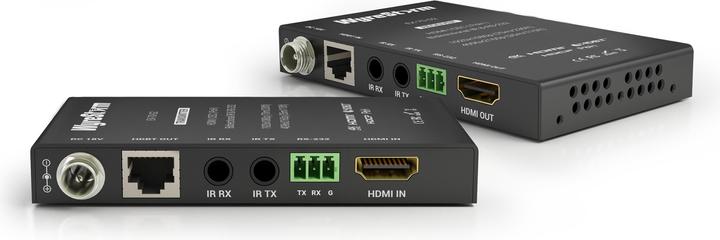 Actual product image WyreStorm 4K UHD HDBaseT Extender Set with HDCP 2.2 & 2-way PoH and CEC Passthrough