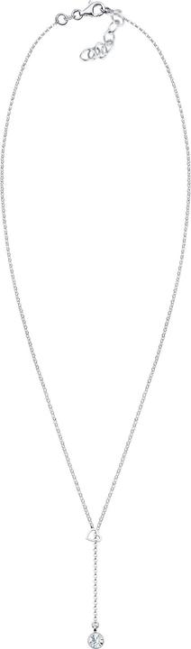 Produktbild Elli Herz, Y-Kette (Glaskristall, 925er Sterling Silber, 40 cm)