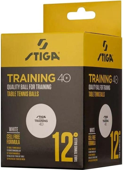 Produktbild Stiga Ball Tennis Training White 12 Pack