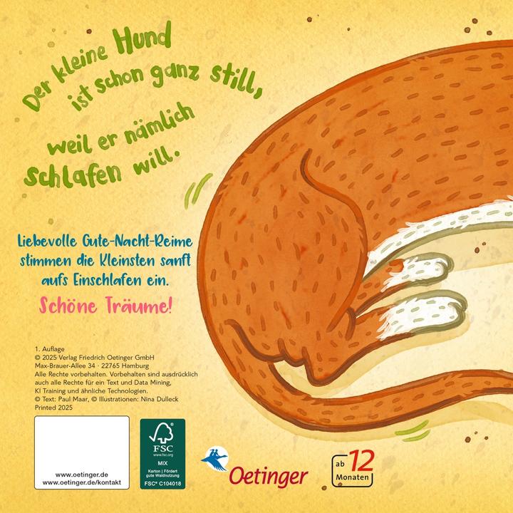 Actual product image Hundemüde? (German, Paul Maar, Nina Dulleck, 2025)