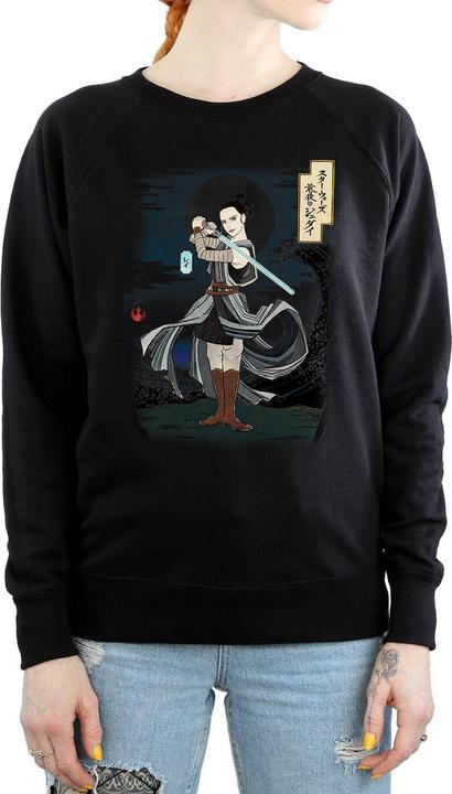 Immagine prodotto Star Wars The Last Jedi Japanese Rey Felpa Donna (L)