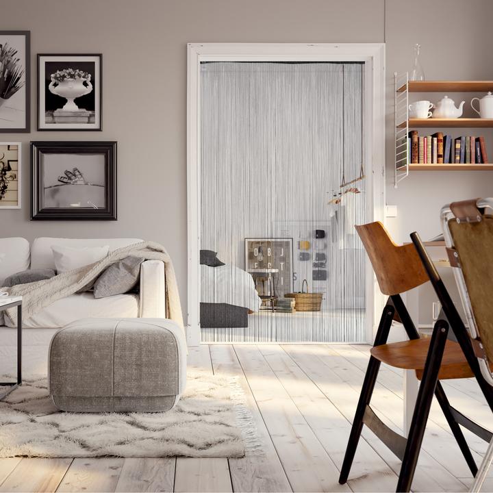 Actual product image Relaxdays String Curtains, Adjustable (145 x 245 cm)