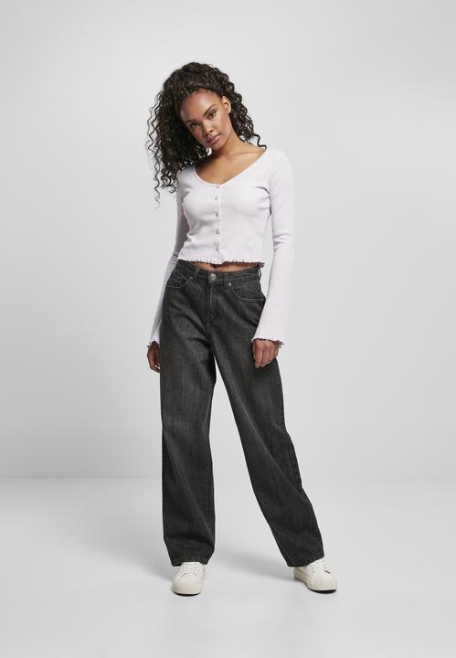 Image du produit Urban Classics Cardigan croisé à côtes pour femmes (3XL)
