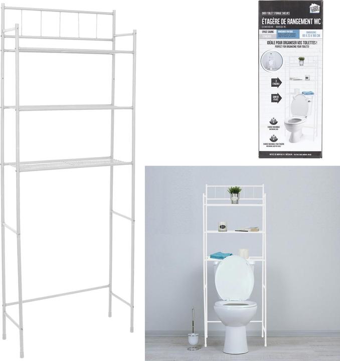 Je Cherche Une Idee Étagère WC (60 x 23 x 160 cm)