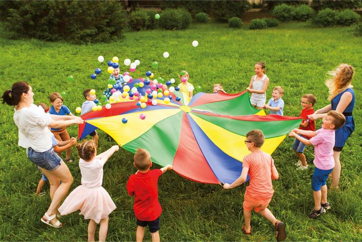 Image du produit Outdoor play Parachute avec balles