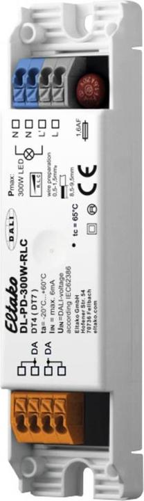 Image du produit Eltako VARIATEUR DE PHASE DALI07 (DL-PD-300W-RLC)