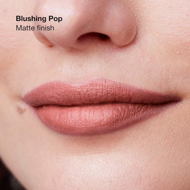 Actual product image Clinique Pop Longwear Lipstick Matte Blushing Pop (Blushing Pop)