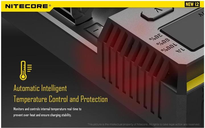 Produktbild Nitecore New i2 (1 Stk., 18650, Ladegerät ohne Akku)