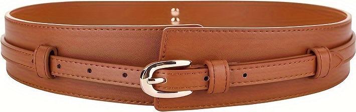 Immagine prodotto Only-Bags.Store Elegante cintura larga in vera ecopelle - versatile per le occasioni casual, formali e per i viaggi
