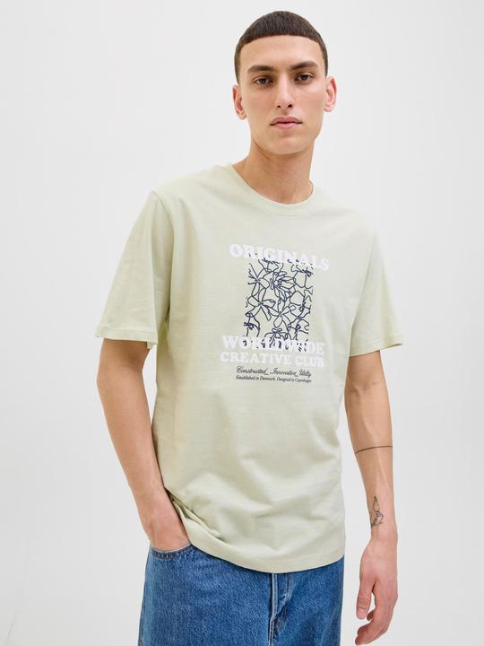 Produktbild Jack & Jones Gedruckt Rundhalsausschnitt T-shirt T-shirt (XL)