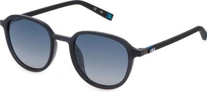 FILA SFI313 Brille TRANSP.Grey 50 Unisex Erwachsene Grau