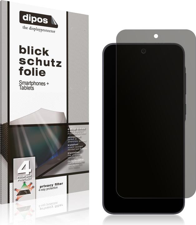 Produktbild Dipos Privacy Blickschutzfolie 4-Way (1 Stück, Samsung Galaxy A56)