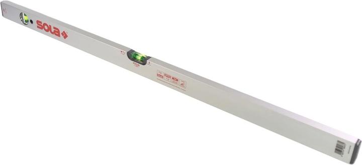 Produktbild Sola AV 100 Aluminium Rohrprofil Wasserwaage 100 cm zwei Libellen Rutsch Stopper horizontales und ve (100 cm)