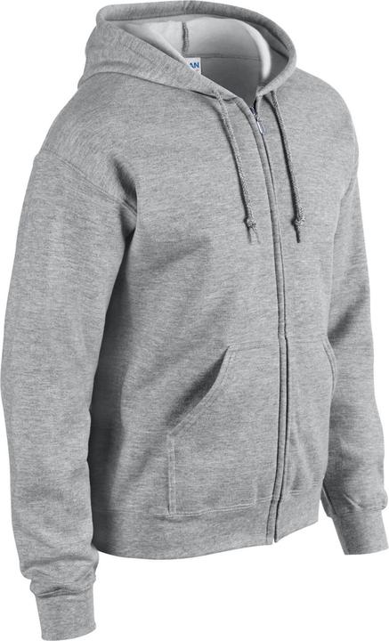Immagine prodotto Gildan Felpa con Cappuccio e Zip Intera Cerniera su intera lunghezza Adulto Unisex (S)