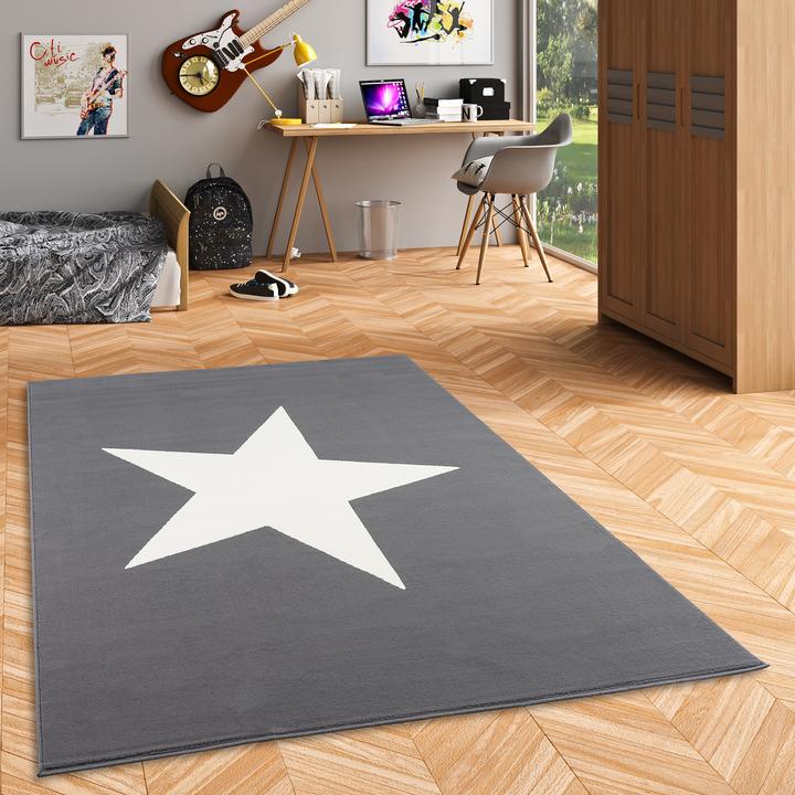 Produktbild Pergamon Kinder und Jugend Teppich Trendline Stern (80 x 150 cm)