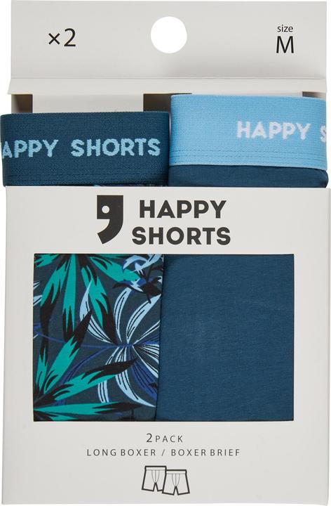 Immagine prodotto Happy shorts Langer Boxer Jersey Boxer Briefs (XL, Confezione da 2)