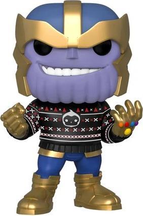 Image du produit Funko Pop! Marvel Xmas 4 Pack (Hulk/Groot/Cap/Thanos) Excl