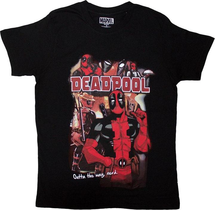 Image du produit Deadpool - T-shirt OUTTA THE WAY NERD - Adulte (M)