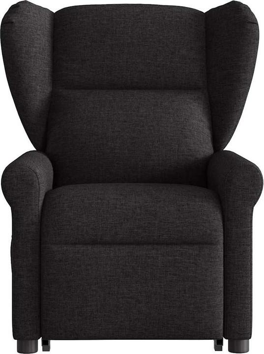 Produktbild VidaXL Elektrischer Massagesessel mit Aufstehhilfe Schwarz Stoff