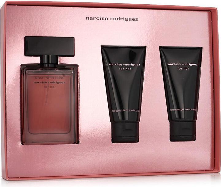 Produktbild Narciso Rodriguez Musc Noir Christmas 2023 Rose Eau de Parfum 50 / Body Lotion Shower Gel (Eau de Parfum, 50 ml)