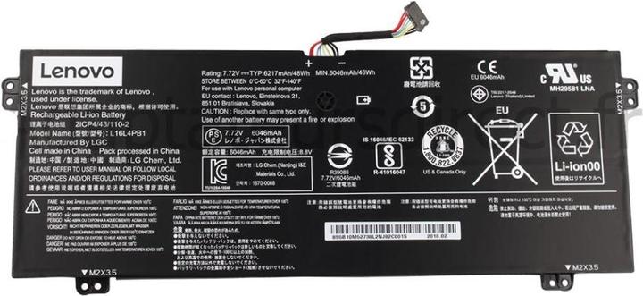 Lenovo 5B10Q38238 (4 Zellen, 6080 mAh)