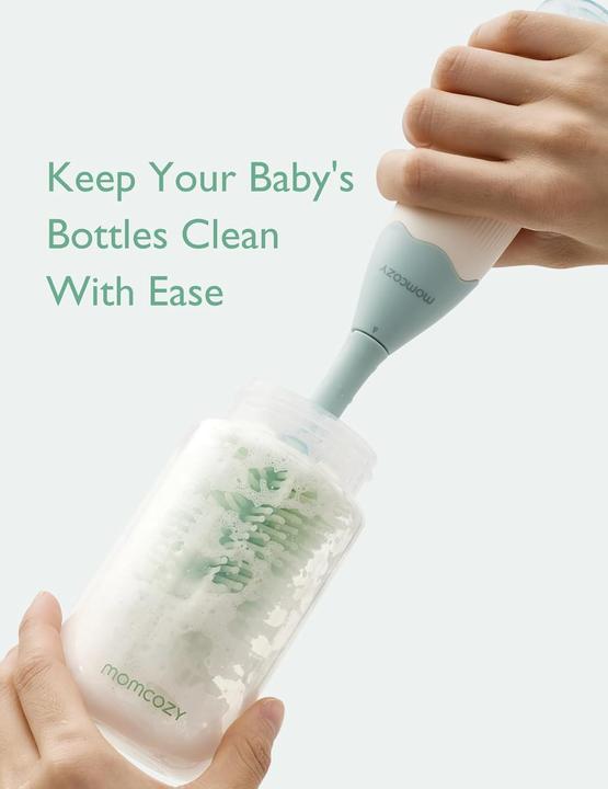 Immagine prodotto Momcozy Flaschenbürsten-Set Push-Press GRN
