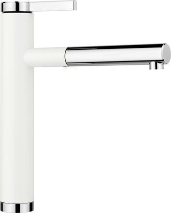 Blanc granit argenté/chrome