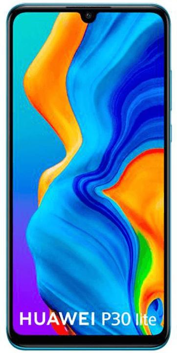 Actual product image Huawei P30 Lite (4GB) (128 GB, Peacock blue, 6.15", Hybrid Dual SIM, 48 Mpx, 4G)
