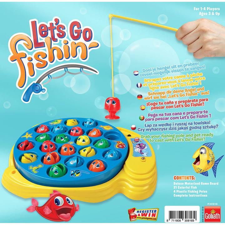 Image du produit Goliath Toys Allons pêcher des originaux (Allemand, Anglais, Français, Italien)