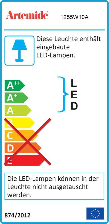 Energy Label Artemide Pirce Mini LED Soffitto (3097 lm)