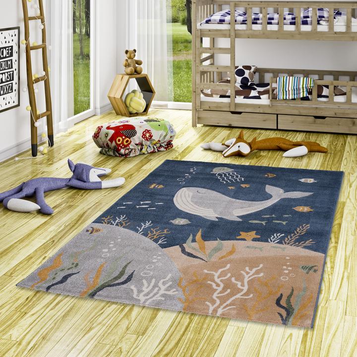 Image du produit Pergamon Kinder Teppich Maui Kids Ozean (140 x 200 cm)