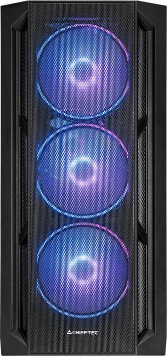 Produktbild Chieftec Apex Lumo GA-01B-L-OP (schwarz, Tempered Glass) (ATX, mATX, Mini-ITX, E-ATX, SSI EEB, SSI CEB, uATX)